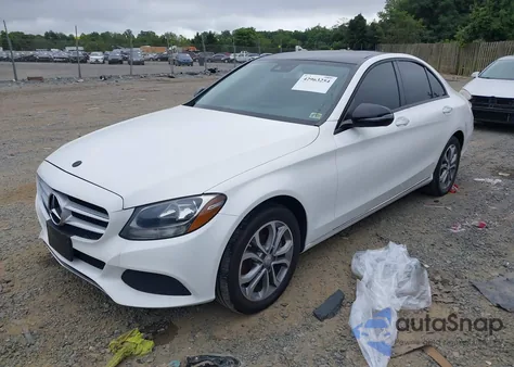 2017 Mercedes-Benz C 300 4Matic from USA, damaged, VIN 55SWF4KB0HU192384